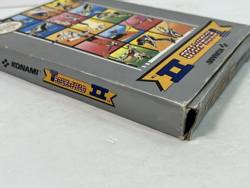 Track & Field II 2 NES CIB Nintendo Complete Game Box Manual Sleeve Styrofoam - Picture 9 of 17