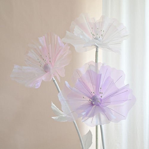 Grande Espositore da Terra Artificiale Realistico Fiori di Seta Decorazione Festa Fiori Finti - Foto 15 di 33