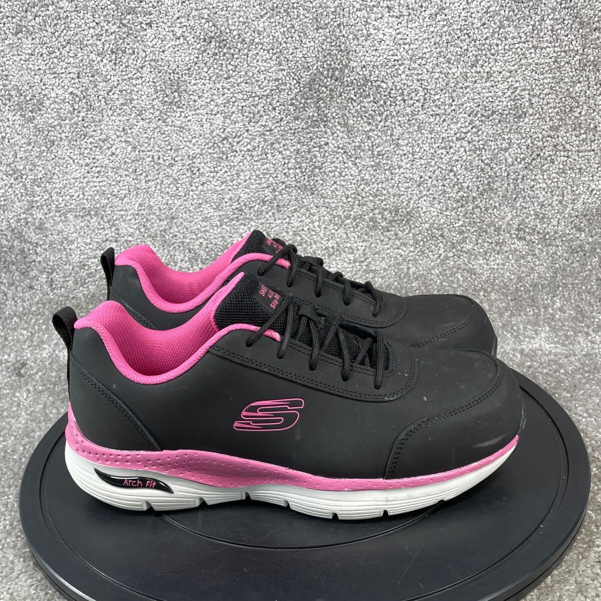 Skechers Shoes Womens Sz 10 Alloy Toe Arch Fit Reagan Work Skechers Shoes Womens Sz 10 Alloy Toe Arch Fit Reagan Work