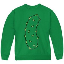 Halloween Vegetable Pickle Costume Youth Sweatshirt