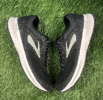 Brooks Revel DNA+ Women's Black White Running Athletic Shoes - Main Image
