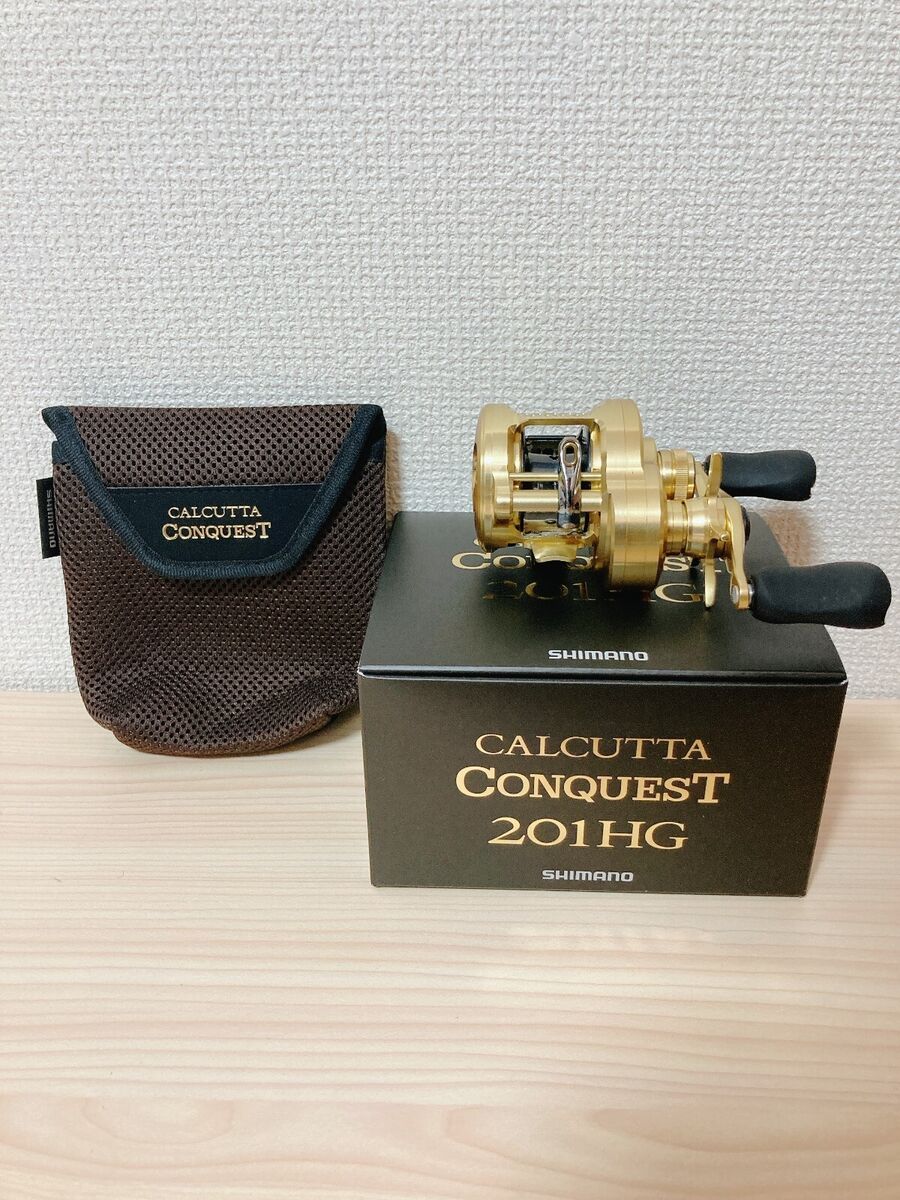 Baitcast Reel 21 CALCUTTA CONQUEST 201HG Left 6.5:1 Fishing Baitcast Reel 21 CALCUTTA CONQUEST 201HG Left 6.5:1 Fishing