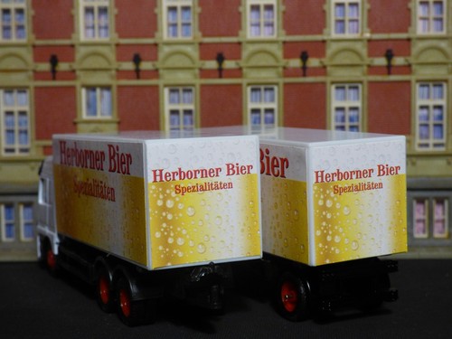 Rarität,1:87,MB Actros HZ, Bärenbräu Herborn, Nr.003, Sammlung,Auflösung - Bild 4 von 4