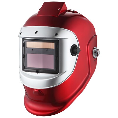 Voice-Controlled Welding Helmet Auto Flip-Up Shield Solar Powered Auto Darkening