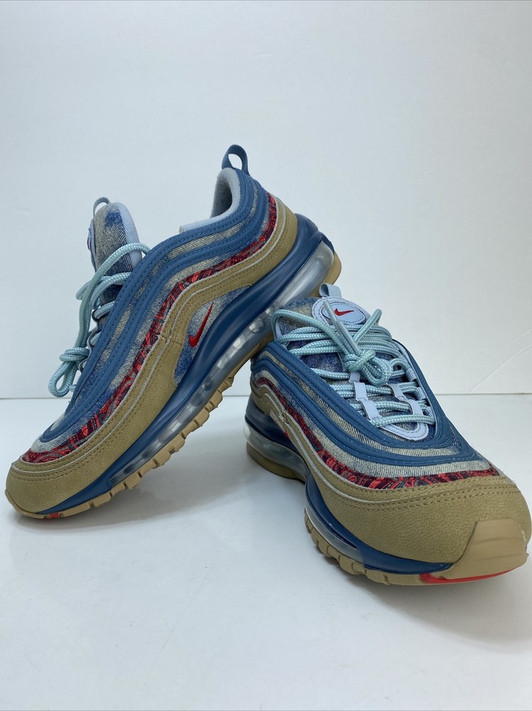 Nike Air Max 97 Wild West GS Flyknit Youth Sneakers Size 6.5 BV6374-200