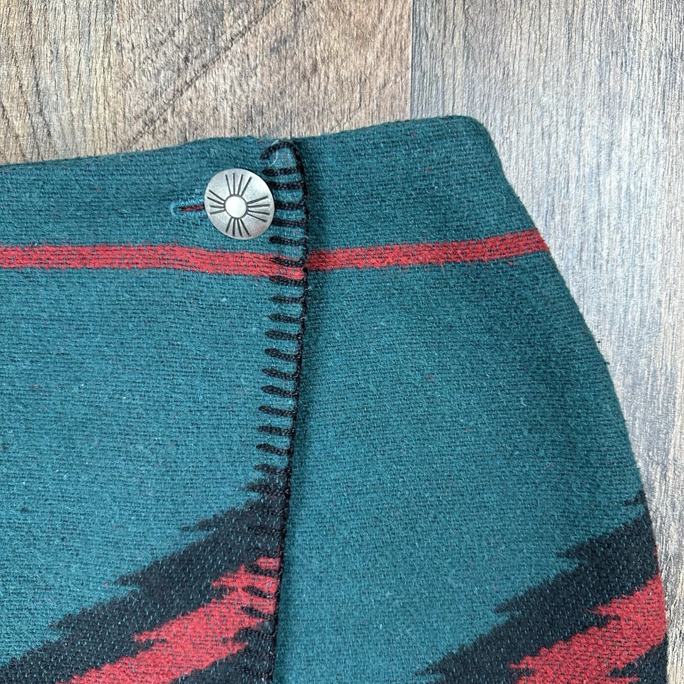 Usado en Excelente Condición Ralph Lauren MINI Falda Polo PAÍS Occidental SERAPE Indio MUJERES Mediano De Colección Foto 2 de 4