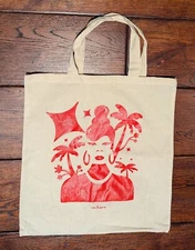 Maker's Mark Bourbon Whiskey Natural Canvas Tote Bag - 15"x16"