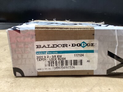 buzz　0514 Dodge Baldor 117124 Taper Lock Bushing 3020 X 2-3/8 KW 2-3/8