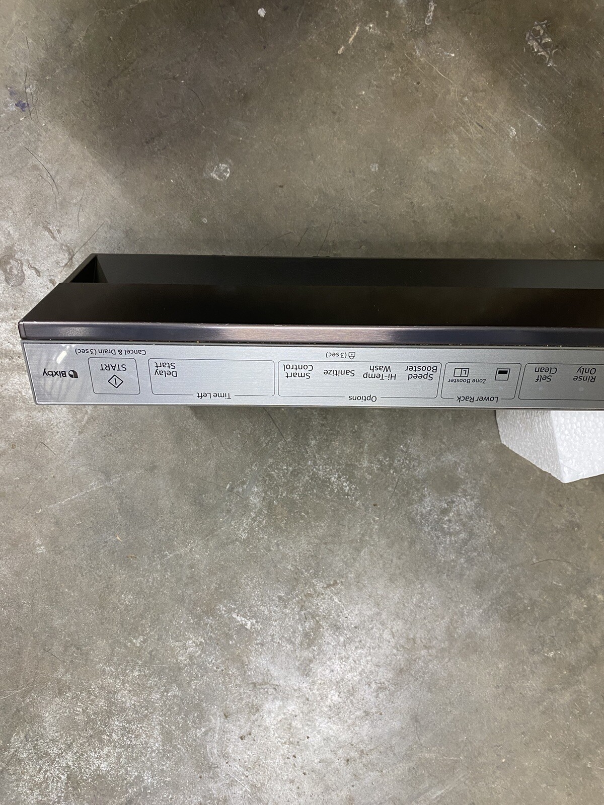 DD6400206A / DD9200058S Genuine Samsung Dishwasher control panel