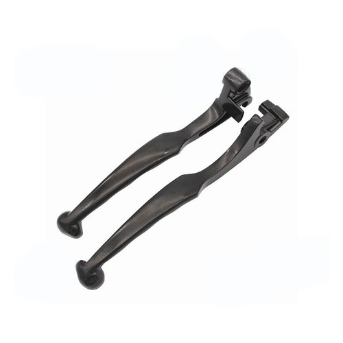 Brake Clutch Levers Motorcycle Aluminum Black Fit for Kawasaki ZX12R 2000-2005 - Picture 3 of 14