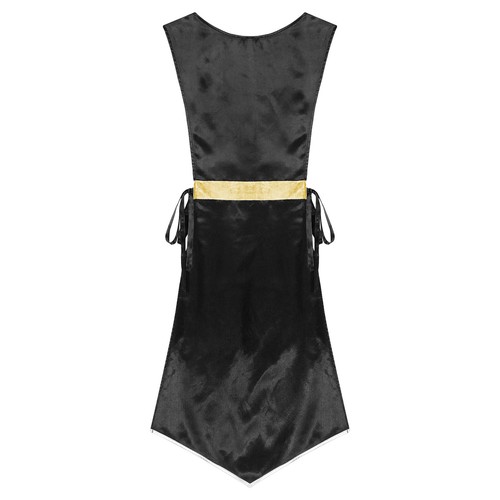 Women Outfits Robe Dress Sides Split Dancewear Festival Choir Long Puff Sleeves - Picture 47 of 129