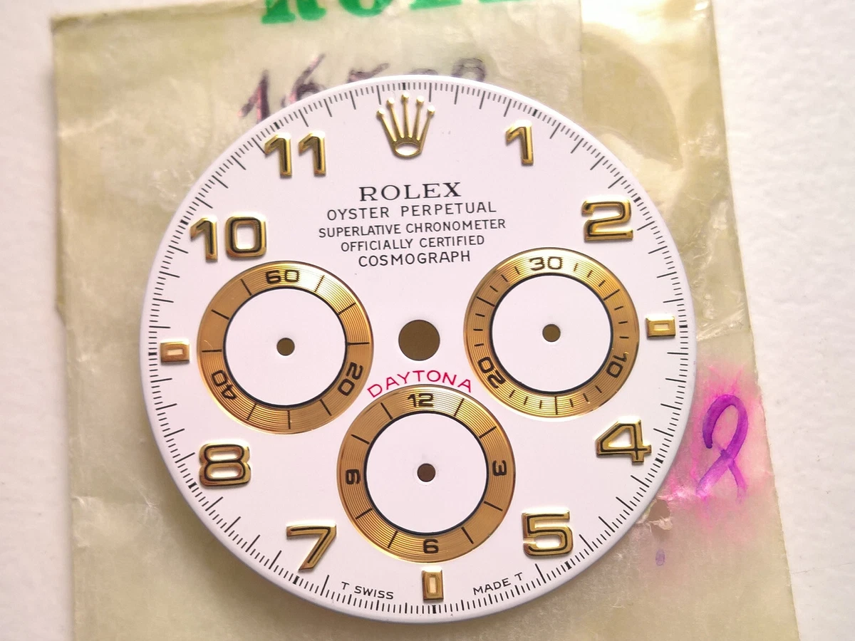 ULTRA RARE VINTAGE ROLEX DAYTONA 16518 16523 16528 DIAL