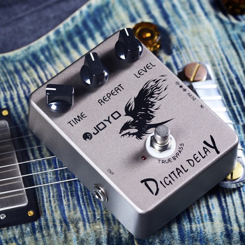 JOYO Delay Electric Guitar Effect Pedal Range 25ms-600ms Sounds "Analog" JF-08 - Picture 10 of 10