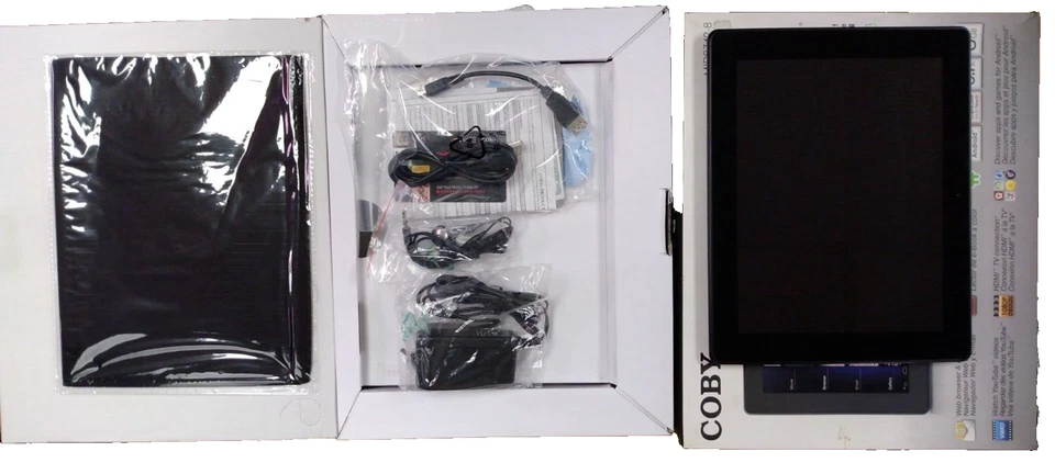 Coby Kyros 9.7-Inch Android 4.0 8 GB 4:3 Capacitive Multi-Touchscreen TABLET - Image 2 of 4