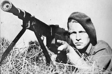 WW2 - Photo - Oberjunker français de la Division "Charlemagne" en Russie