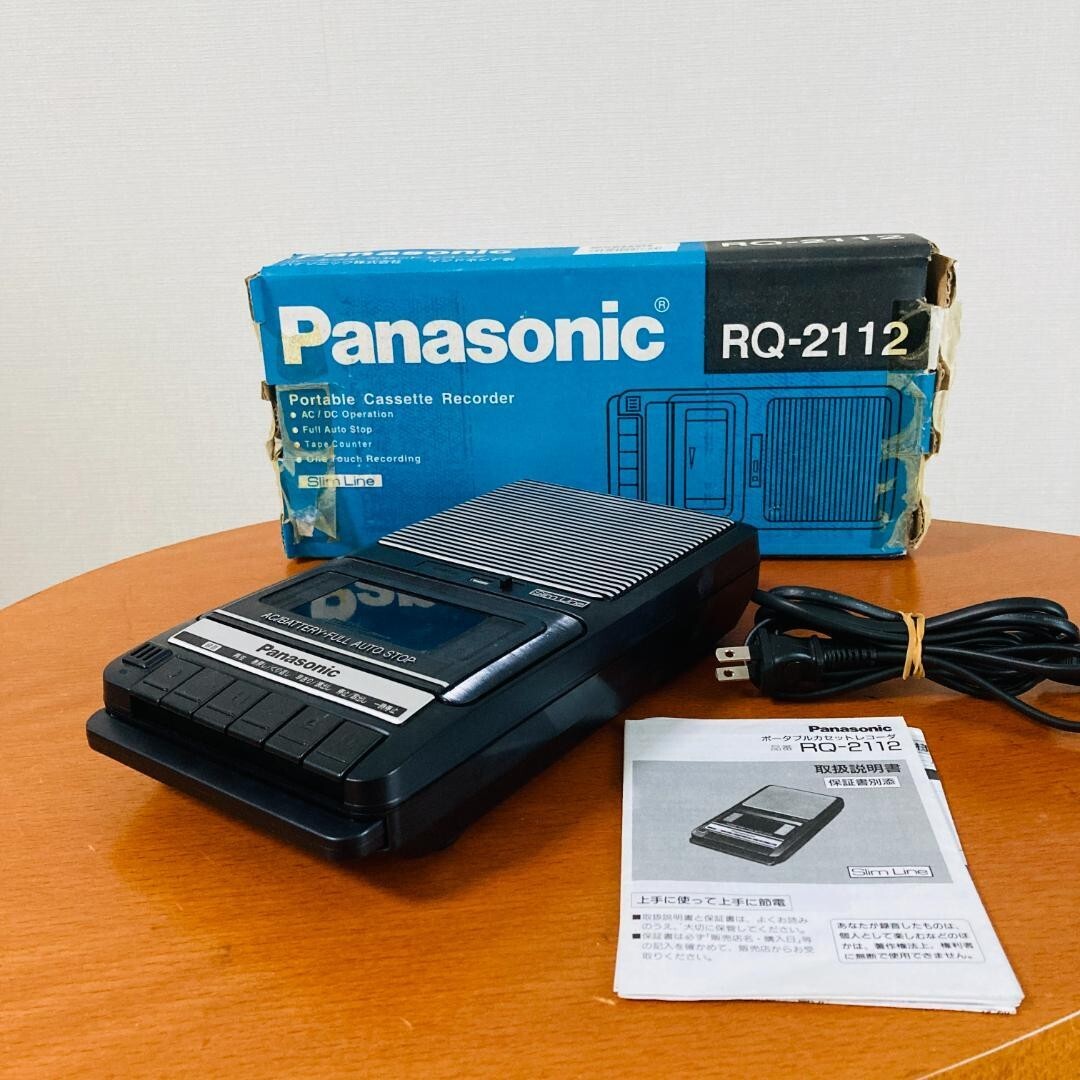 Panasonic RQ-2112 概要 ポータブルカセットレコーダー RQ-2112