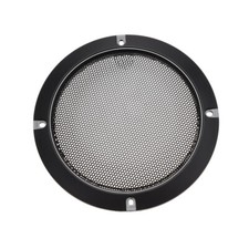 Speaker Grill Cover 5 Inch 153mm Mesh Decorative Circle Subwoofer Guard Black