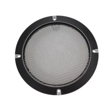 Speaker Grill Cover 5 Inch 153mm Mesh Decorative Circle Subwoofer Guard Black