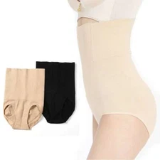 Womens Slim Shapewear Tummy Control Belly All-Day High Waisted Shaper Panty