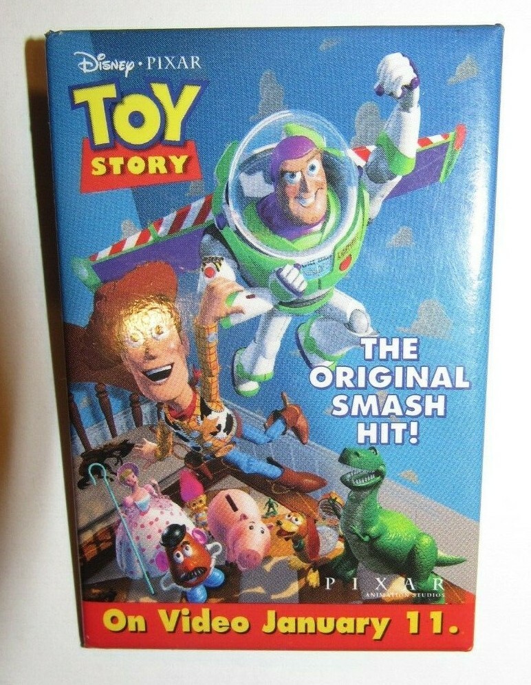 Vintage Disney Pixar Toy Story Pinback Button