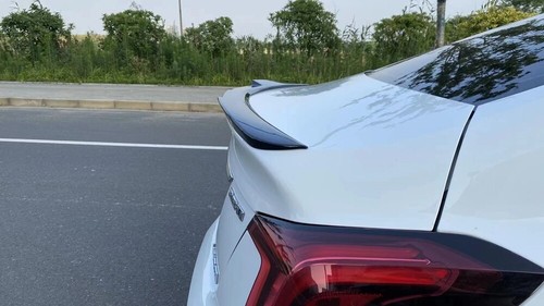 For 2020-2022 Cadillac CT5 Glossy Black Rear Tail Trunk Spoiler Wing Lip Trim - Picture 6 of 6