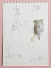 Jane Austen, Northanger Abbey Original Film Costume Design, Nicholas Rocker 1986