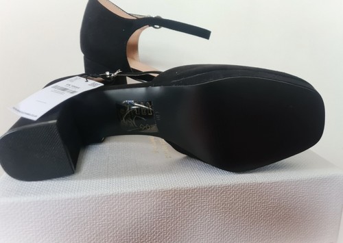 Pumps in Schwarz mit Plateausohle für breite Füsse Größe 43 - Weite EEE - Bild 5 von 5