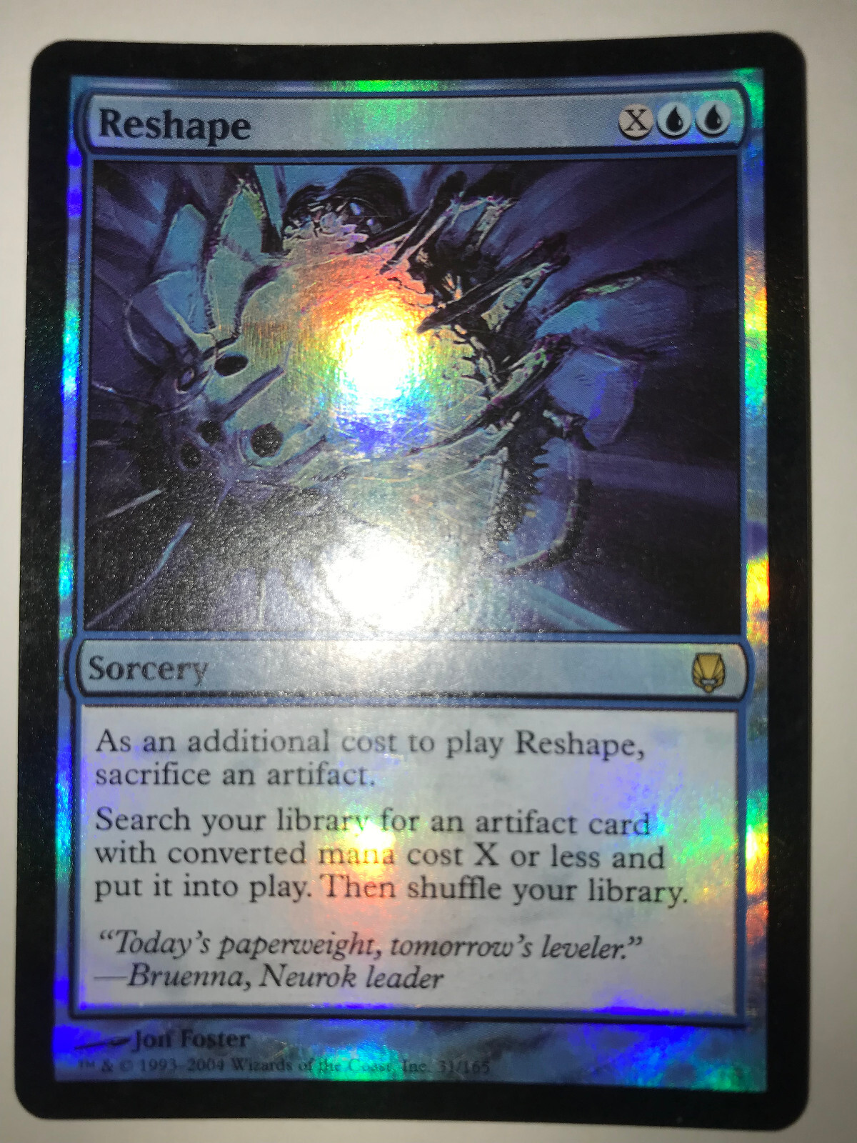 MTG Reshape Darksteel 31/165 Foil Rare LP/NM