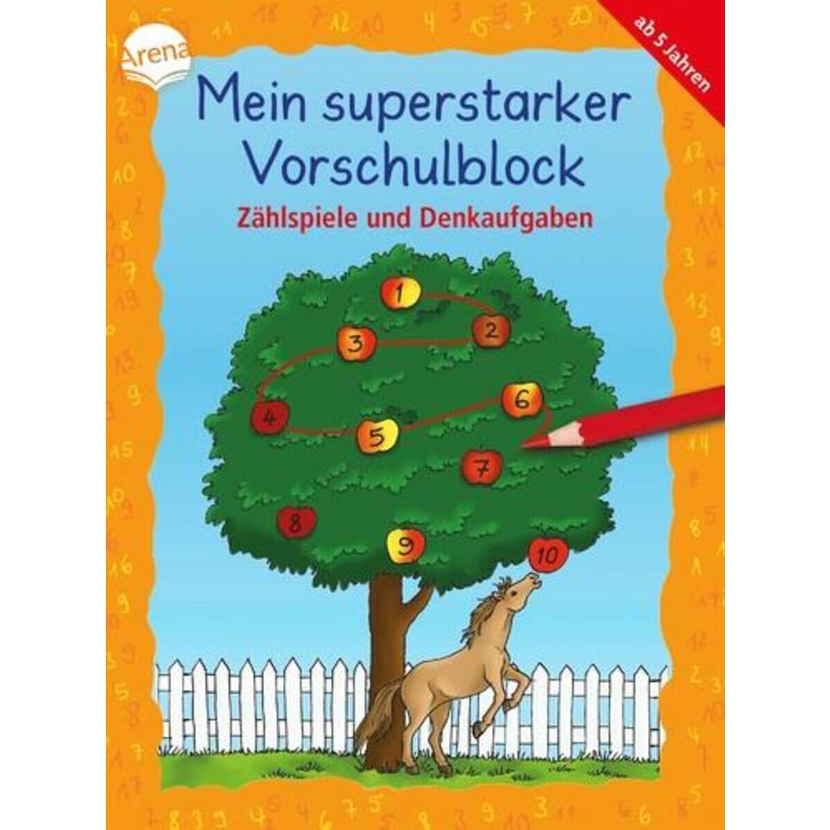 Thumbnail - Arena Mein Superstarker Vorschulblock. Zählspiele Und Denkaufgaben