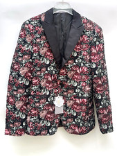 Zara Uomo Jacquard Giacca Blazer Tutte le Taglie Ref 9621 310