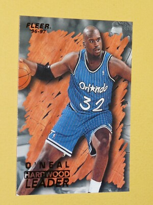 NBAカード SHAQUILLE O’NEAL FLEER 1997 138 SHAQUILLE O'NEAL SHAQ ORLANDO MAGIC 1996-1997 NBA BASKETBALL