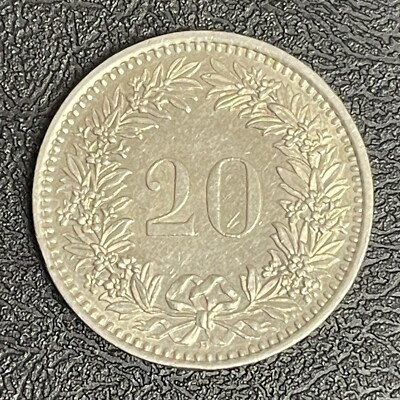 Switzerland 1989 20 Rappen CONFOEDERATIO HELVETICA coin | eBay