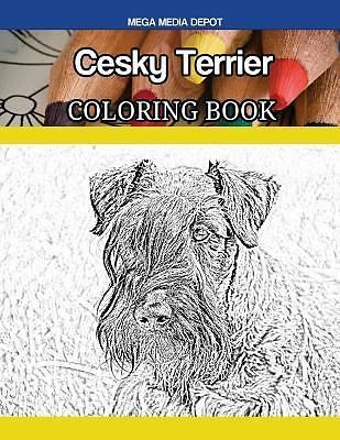Download Cesky Terrier Coloring Book by Mega Depot (2017, Paperback) | eBay
