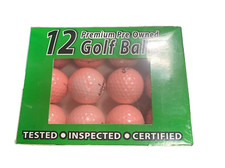 Callaway 12 Premium Pre-Owned Tested/Inspected/Certified Pink Golf Balls