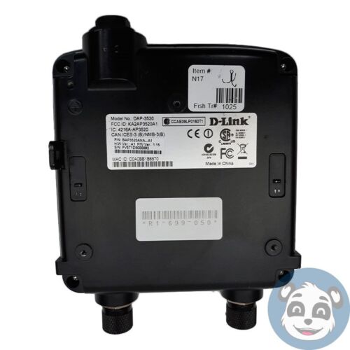 D-LINK DAP-3520, Wireless N Dual-Band PoE Outdoor Access Point , "B" - Picture 2 of 5