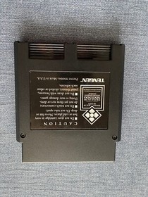 IA Pac-Man Tengen Black Cart NES Great Shape