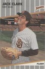 1989 Fleer Update - Jack Clark #U-123