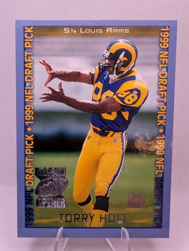 1999 Topps Season Opener Torry Holt #146 Rookie Card St. Louis Rams Future HOF