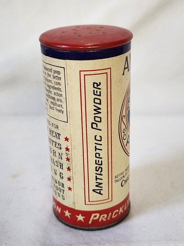 Bellissima Grafica AMMEN'S POWDER Polvere Antisettica Polvere Fico Calore e Piedi - Foto 4 di 6