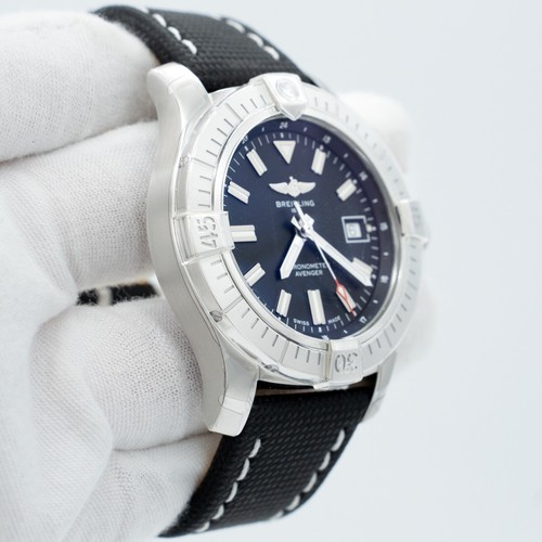 BREITLING AVENGER AUTOMATIC 43 BLACK DIAL A17318101B1X1 - 第 2/8 張圖片