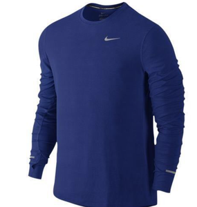 nike running dri fit long sleeve men's