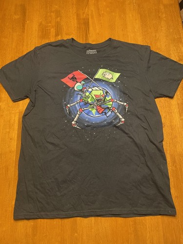 Invader Zim Shirt - Used Size L Large - Very Good Condition!!! 2017