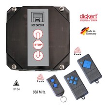 Dickert RTS-20Q Torsteuerung Fernsteuerung Funksteuerung Rolladenmotor o. Sender