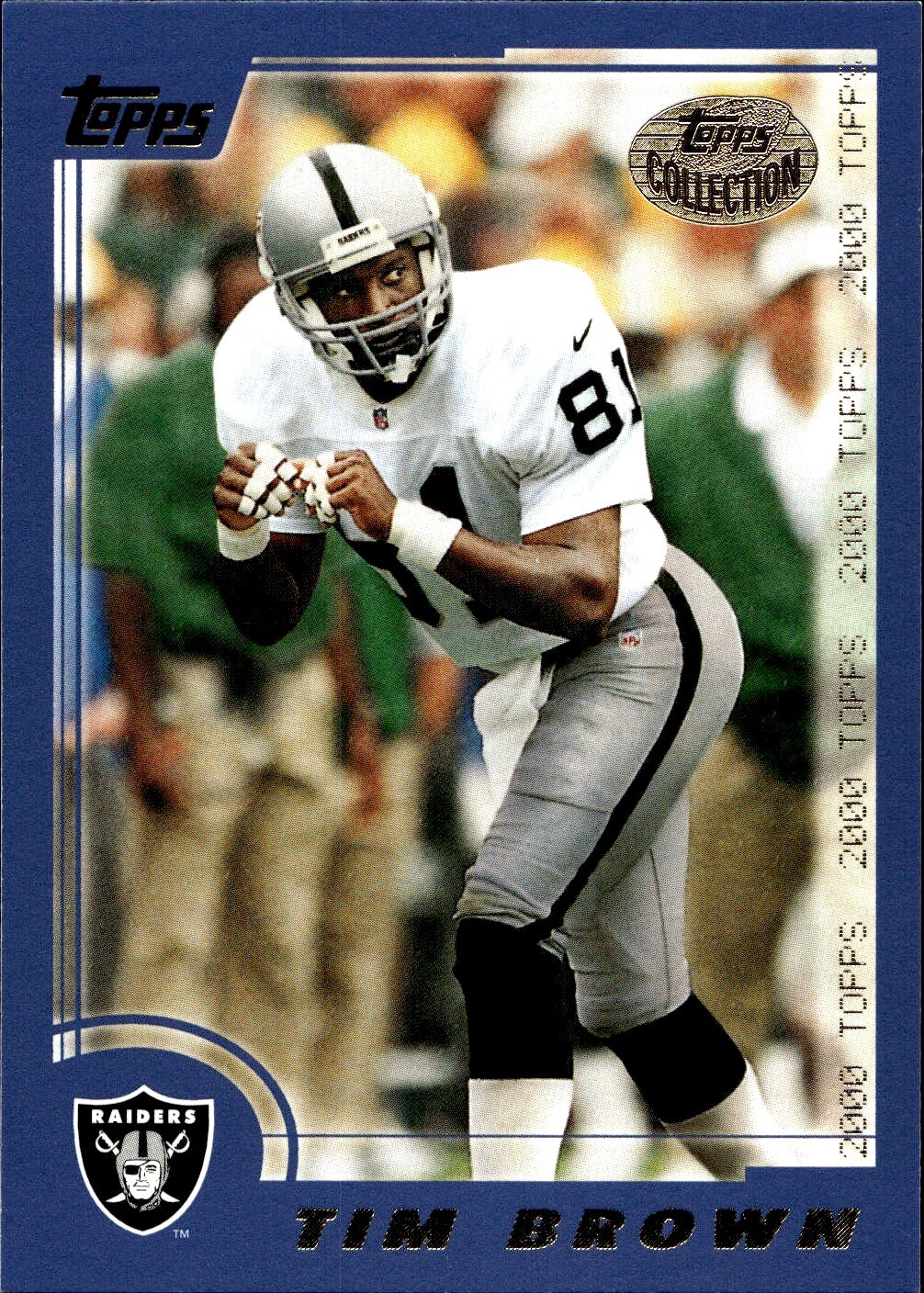 2000 Topps #110 Tim Brown Collection