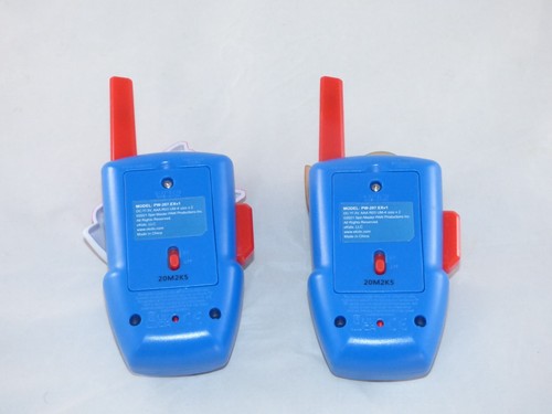 Psi Patrol Walkie Talkie - 2-drożne radia (Chase & Marshall) - przetestowane i działające - Zdjęcie 2 z 3