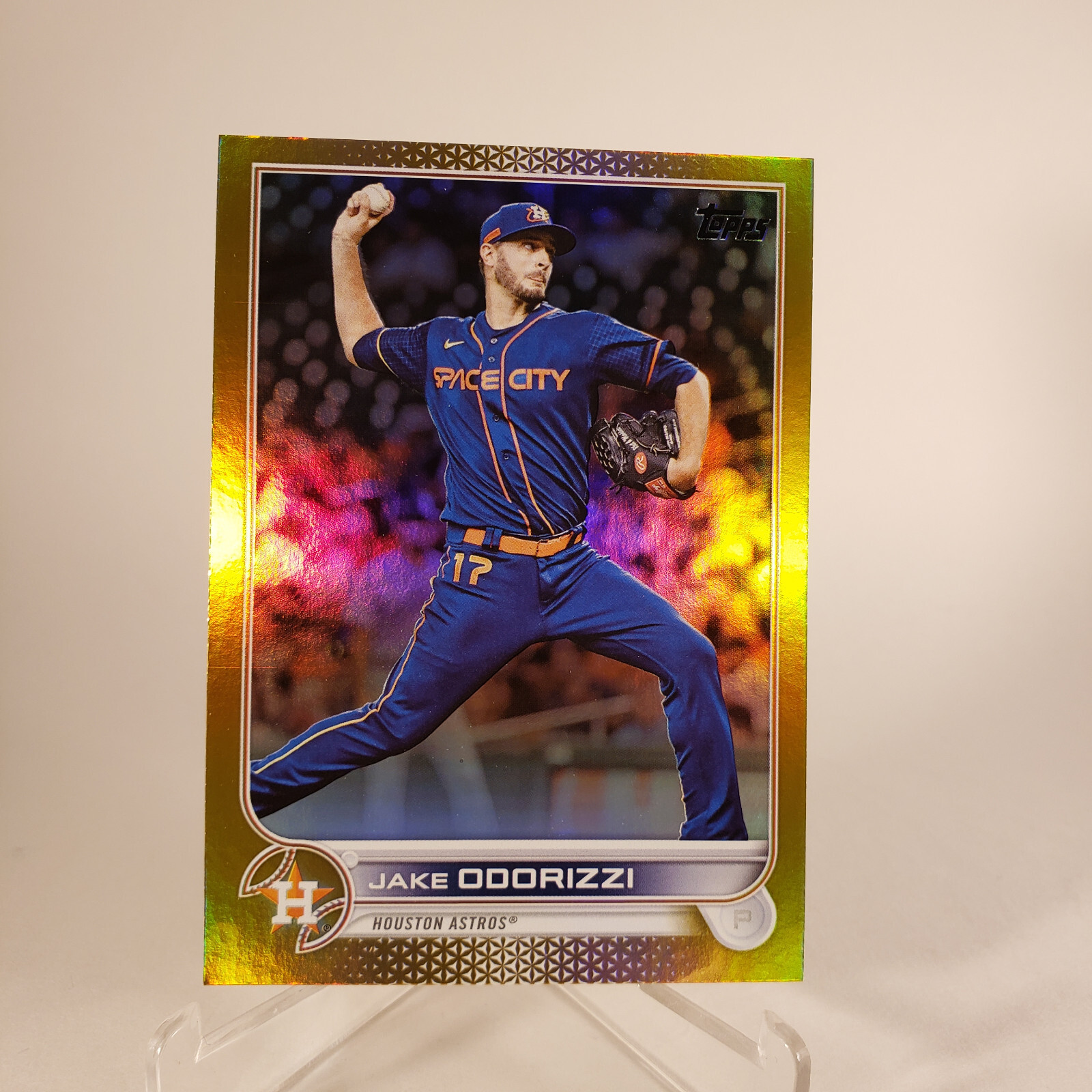 2022 Topps Update Gold Foil #US229 Jake Odorizzi Houston Astros