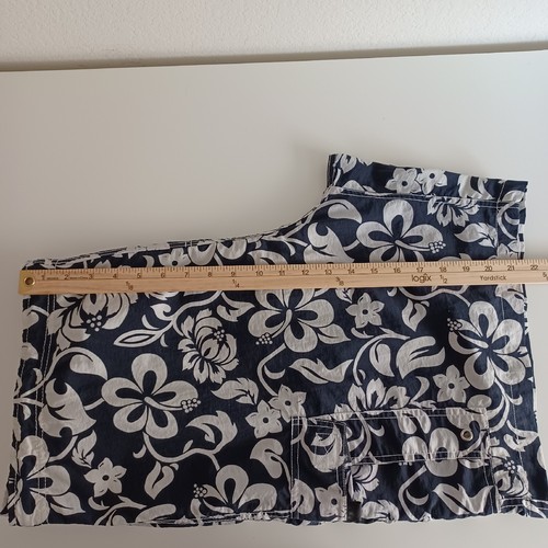 Anchor Blue Shorts Mens Size XL Floral Mesh Swim Board Shorts Blue - 第 8/10 張圖片