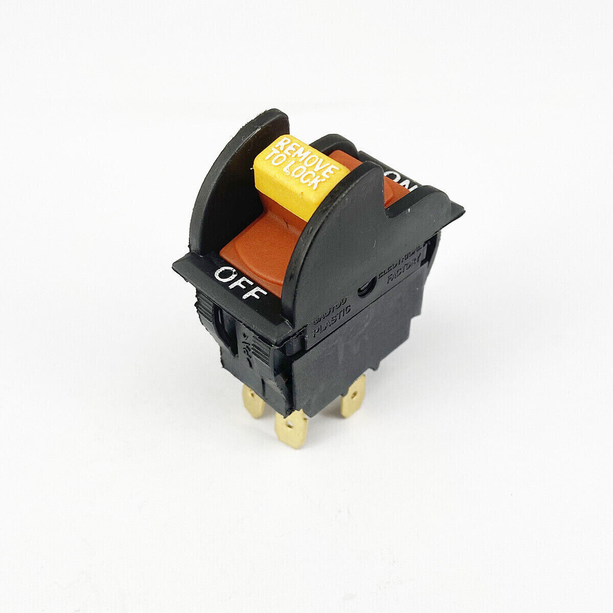 GAOYOU ELECTRICAL PLASTIC FACTORY CB-8 REMOVE TO LOCK Switch 4 Pins ON ...