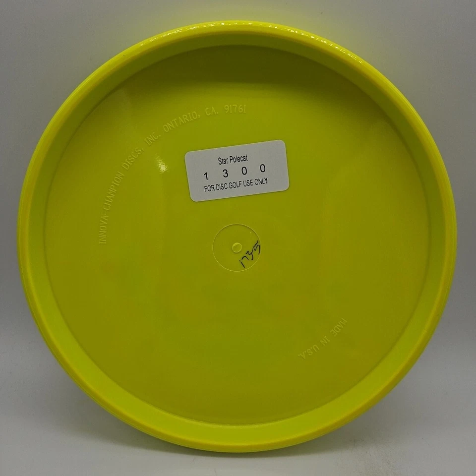 Innova Star Polecat 1994 Throwback Edition Yellow /Purple-Silver 173-5g - Image 3 of 3