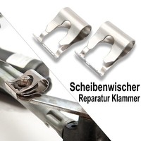2X Scheibenwischer GestäNge Reparatur Klammer Passend FüR Opel Citroen Peugeot